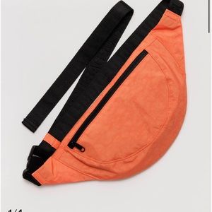 Baggu crossbody crescent fanny pack zip nasturtium